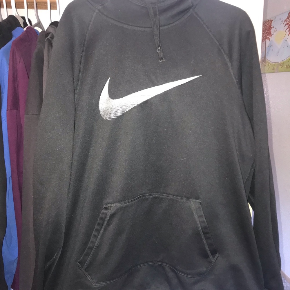 nike polyester hoodie